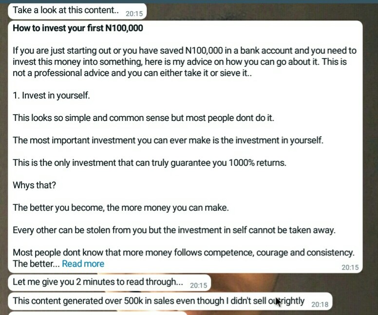 someone used this system to earn $546